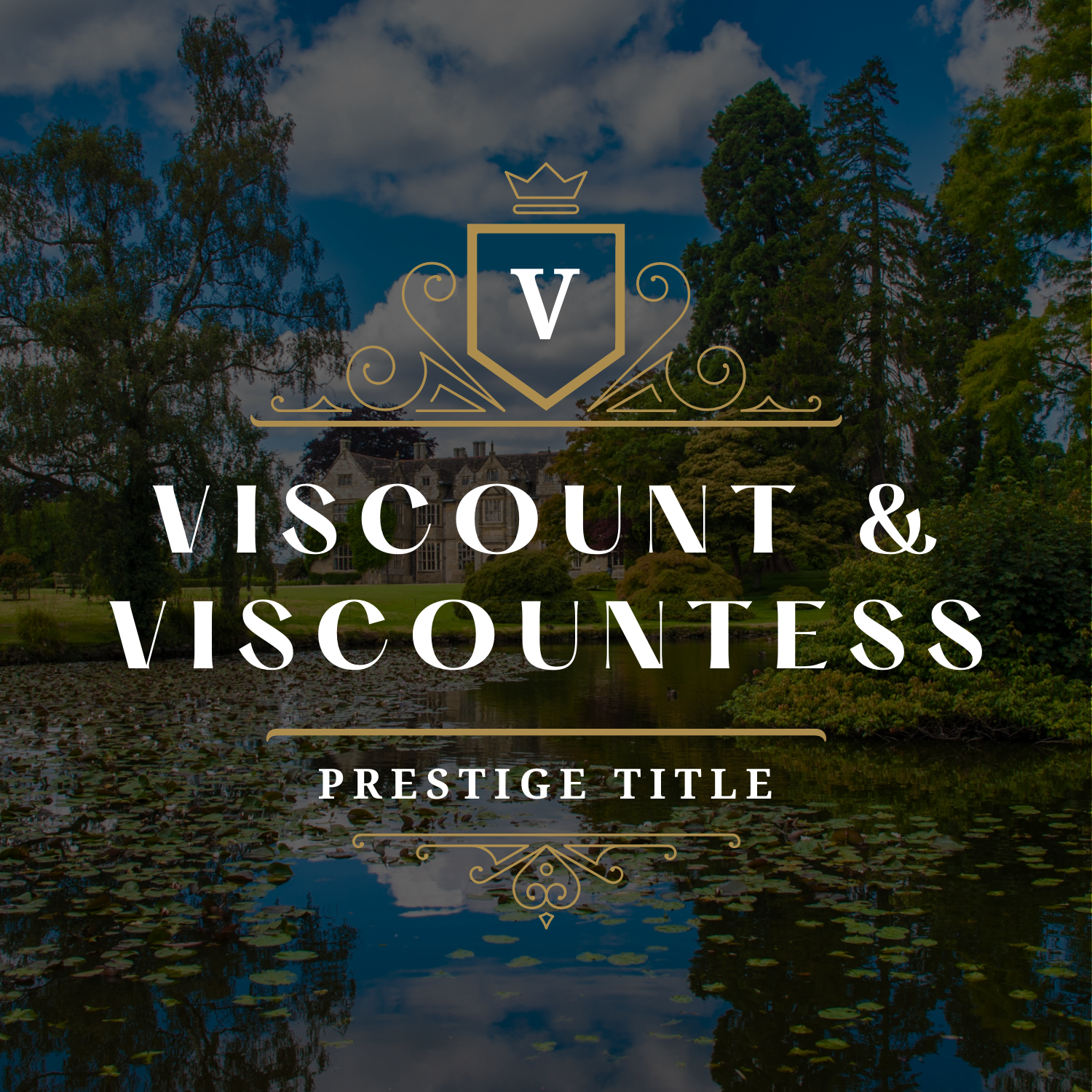 Viscount & Viscountess - Couples Title Pack